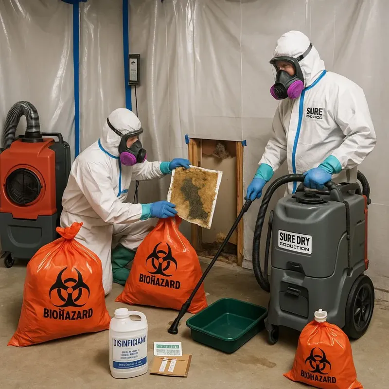 Contaminated Water Handling Protocols process in Agua Dulce, CA
